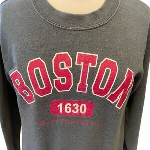 Boston 1630 Sweatshirt, Grey S destination, casual, history